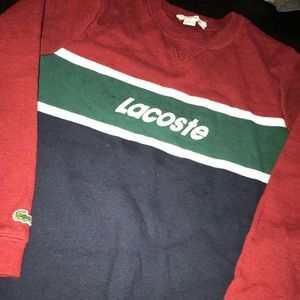 Lacoste Sweater for young boy!